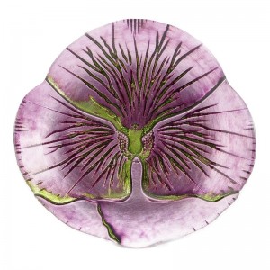 Red Pomegranate Pansy Canapé 7" Bread and Butter Plate RDPO1123